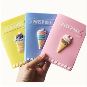 Carriseurs 2020 Nouveaux couvercles de passeport Cartoon Mute Pink Passport Holder Accessoires de voyage ACCESSOIRES ID CARTE BANC BANQUE ÉTAUCHE DE BUSINESS POUR FEMMES