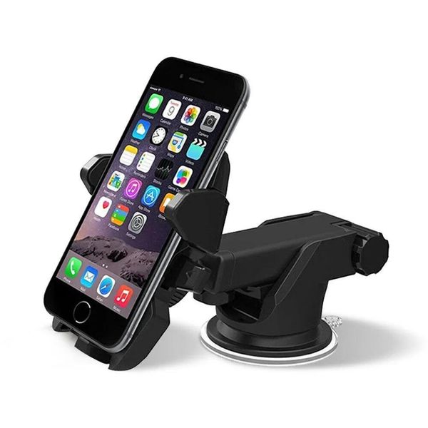 Supports 360 ° support de montage universel support de voiture pare-brise pour téléphone portable GPS