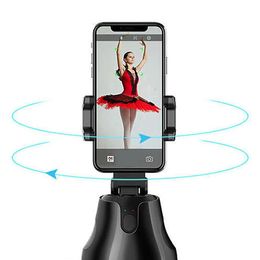 Holders Auto Smart Shooting Selfie Stick Intelligent Suivez le titulaire de la caméra de suivi des objets Aicomposition Gimbal