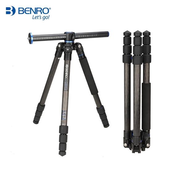 Benro SystemGO GC268T support de caméra en Fiber de carbone monopode pour DSLR 4 sections sac de transport charge maximale 18 kg