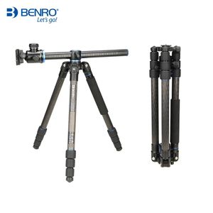 Houders Benro SystemGo GC268TB2 TRIPODS Koolstofvezel Camera Stand Monopod voor DSLR met B2 Ballhead 4 Section Max Loading 16kg