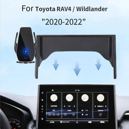 Supports de téléphone portable supports support de téléphone de voiture pour véhicule actif récréatif Toyota RAV4 avec 4 roues motrices Wildlander 20202022 fil