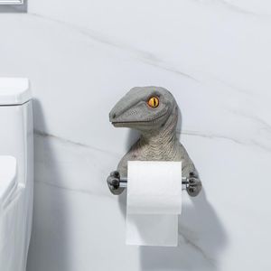 Holders Creative Dinosaur Toilet Papier Papier Wallmountted Roll Papier Papin serviette de serviette de rangement de toilettes Rassette de toilettes ACCESSOIRES