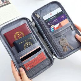 Titulares de pasaporte Familia Pasaporte Titular de viajes Viaje Viaje Creative impermeabilizante Case Organizador Accesorios de viajes Documento Titular de la tarjeta 4#