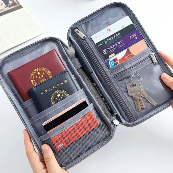 Holders Family Passport Holder Voyage Portefeuille créativité Document imperméable Case Organisateur ACCESSOIRES DE VOYAGE DOCUMENTATION DES CARTES 4 #