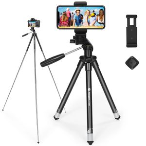 Houders Fotopro Telefoon Statief staan ​​40 inch lichtgewicht reisstatief voor iPhone met afstandsbediening voor Tiktok YouTube vs Smallrig