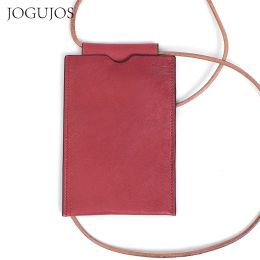 Holders Jogujos Fashion Carte Holder Case Luxury Phone Sac pour Lady Phone Case iPhone avec STRAP MESSENGER SAC HOMM