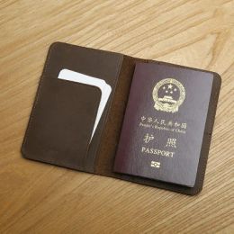 Holders Lanspace Couverture de passeport en cuir masculin Moraire à main Pornets à main Bourse Famous Brand Passeport Case de passeport