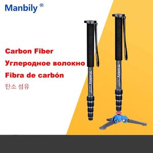 Soportes Manbily C222 C333 65 pulgadas Cámara de fibra de carbono Monopod Portátil Profesional DSLR Trípode Monopod Stand Video Monopod ligero