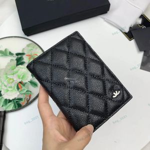 Titulares Funda para pasaporte Libro Diseñador Titular de la tarjeta CC YS Moda Caviar Piel de cordero Funda protectora para pasaporte Titular de la tarjeta de crédito Monedero I