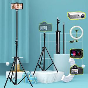 Houders Ringlichtstandaard Fotografie Flexibele lamp Statief Selfie Ondersteuning voor Studio Paraplu Achtergrond LED-paneel Speedlite Flitsers DSLR's