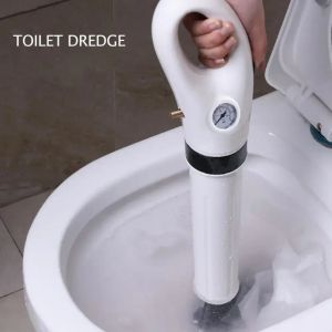 Holders Embouts Égout Dragée Plunceurs de toilettes obstruées Blaster Blaster Haut-pression Nettoyer Air Effrayer Nettoyer