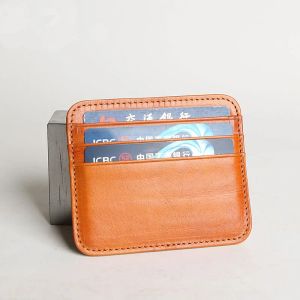 Holders SIKU Leather Men's Carte Holder Brand Wallet Carte Holder Wholesale Handmade Card ID Holders OEM