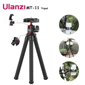 Ulanzi – trépied poulpe Flexible MT11, avec trou de vis de 1/4 pouces, support de téléphone PTZ, bras magique pour appareil photo DSLR, téléphone, lumière vidéo Led