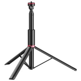 Houders Ulanzi MT54 61 inch Portable Light Stand Stipod Stand met telefoonhouder voor LED Video Light Camera Smartphone Projector