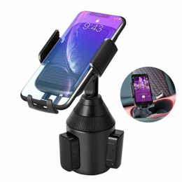 Houders universele 360 ° verstelbare telefoonbepaling autocuphouder stand wieg voor mobiele telefoon