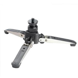 Soportes Universal Video Monopod Stand Base Monopod Trípode Manbily Mini Soporte de tres pies para DSLR Monopod