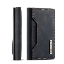 Holders Vintage Men Femmes Pu Leather Trifold Carte Portefeuille grande capacité Multifisection Banque Crédit Carte d'identité Slim Mâle Male Malet Pourse