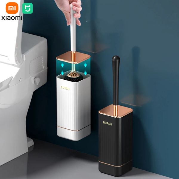 Xiaomi Mija – brosse de toilette en Silicone TPR, outil de nettoyage de WC, ensembles de brosses de toilette murales, accessoires de salle de bains, outils