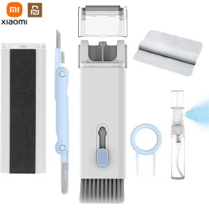 Supports Xiaomi Youpin 7in1 Kit de brosse de nettoyage de clavier d'ordinateur stylo de nettoyage d'écouteurs pour casque IPad Kit de nettoyage de téléphone outils de nettoyage