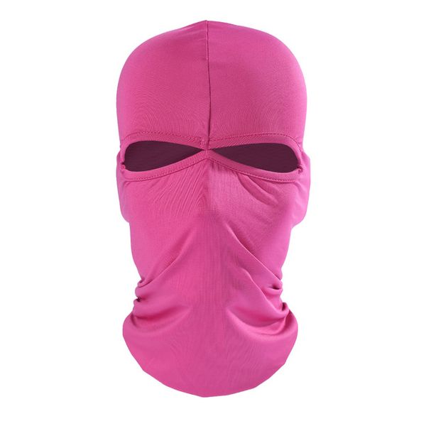 Agujero al aire libre máscara facial completa Lycra sombreros a prueba de viento gorra táctica Snowboard casco protección hombres mujeres