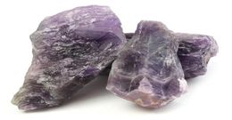 Vakantiecadeau 100g Natuurlijke ruwe ruwe onregelmatige Paarse Amethist Kwartskristal Rock Specimen Healing Stenen voor doe-het-zelfmaterialen5746339