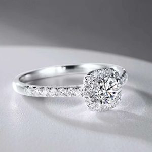 Festival Gift Fashion Sieraden Designer Ring, hoogwaardige mode-bruiloftsbetrokkenheid Gift voor vrouwen en mannen, Mosang Stone Ring