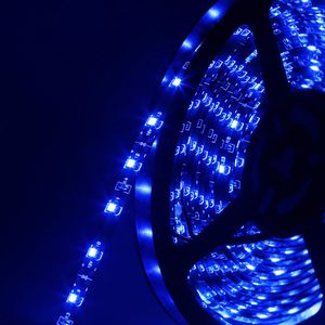 Vacances 5M Rouleau SMD 3528 Étanche 60LEDs / M 300 LEDs Chaud Blanc Froid Rouge Vert Bleu Jaune RGB Flexible LED Strip Light ip65