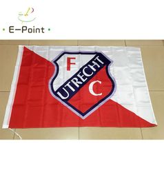 Holland Utrecht 3 * 5ft (96 cm * 144cm) Bannière de drapeau polyester Pays-Bas Decoration volant Home Garden Flag festives Cadeaux 4543606