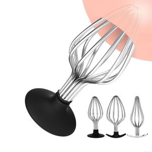 Holle Anale Plug Metal Butt voor Mannen Vaginale Speculum Klysma Douche sexy Speelgoed Anus Expander Analplug Siliconen Vrouwen Siswet