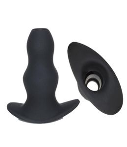 Plug à bout creux Anal Speculum Soft Silicone Butt Plug G anus Spot Anus Flemy Anal Nettoying Sex Toys for Men and Women BDSM6842951