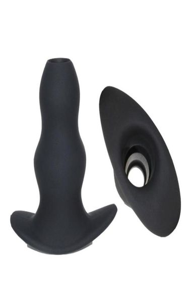 Plug à bout creux Speculum Speculum en silicone Butt Bouet G Plugs anus Spot Anema Anal Cleaning Sex Toys for Men and Women BDSM8944717