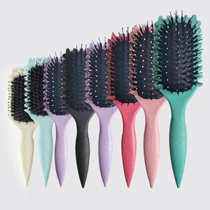 Hollow Comb Air Cushion Comb Bounce Curl Definie Styling Tangled Hair Comb Hair Massage Anti-Static Hollow Out Wat Curly Hair 240327