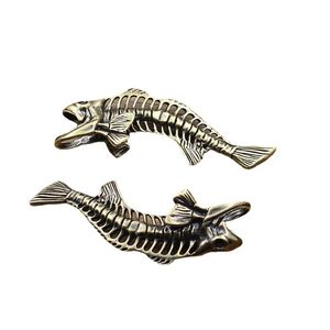 Poisson Fish Os Personnalisé Créatif Men's Pendant Pendant Pendant Car Keychain Pendant Car Keychain Pendant Craft Gift