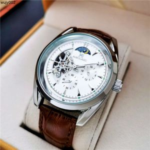 Holle grote automatische mechanische horloge heren Waterdichte lichtgevende multifunctionele high-end