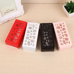 Hollow Macaron Box Cupcake Container Valentine Chocolade Verpakking Bruiloft Bakken Pakket