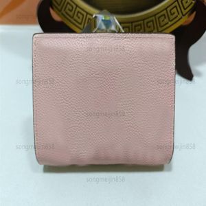 Bolsos de diseñador con patrón hueco, billetera, nuevo bolso de verano, Mahina Clea, billetera corta, paquete de tarjetas, soporte para cheques M80629 M80817311K