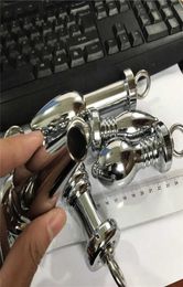 Holle Plug Klysma Wassen Metalen Pull Ring Schoon Voor Man Gay Sex Toys Speelgoed Anale Dilatator Stimulatie Verwijderbare 2106165762993