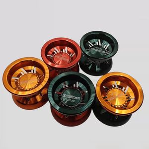 Hollow Process YoYo Ball Aluminium String Trick Yoyo Competitief Yo Gift With Lager Strings Classic Toys 240416