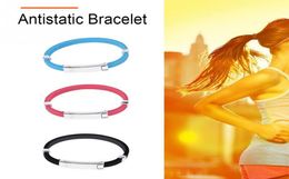Bracelet hologramme bracelet anion bande antistatique bande de bracelet anti-statique