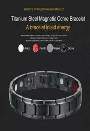 Bracelet hologramme Bracelet de guérison énergétique thérapeutique en acier inoxydable thérapie magnétique 3863093