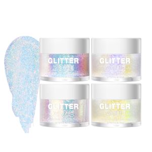 Holografische Body Glitter Gel voor Lichaamsgezicht Haar en Lipkleur Veranderende Glittergel onder lichte Vegan Cruelty Free Make-up