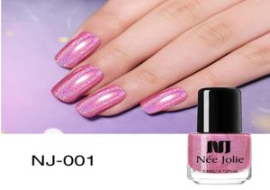 Holografische pure kleur nagellak 3,5 ml vernis zien glinsteren manicure kleurrijke nagel art laklak 2360131