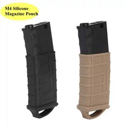 Holsters 1/5/10 PCS PMAG FAST Magazine Rubber Holster Sleeve Slip Cover M4 Silicone Magazine Pouch Tactical Hunting Accessories