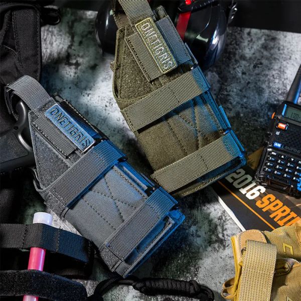 Holsters Onetitigris Tactical Gun Holster molle molle modular Belt Minimalist Pistol Holster for Glock 17 19 22 23 31 32 34 35