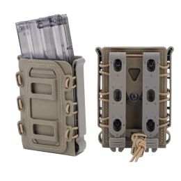 Holsters Outdoor 5.56 7.62 Fast Magazine Pouch Quick Release Tactical Mag Nylon Holster Case Box vervanging voor Molle System Belt