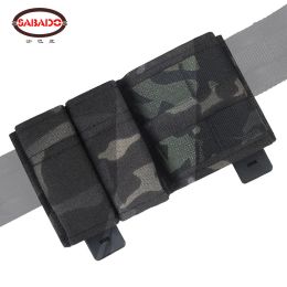 HOLSTERS TACTICAL 5.56 9 mm 1 + 2 1 + 1 côté kywi magazine court double pile molle pochette courroie de malveillance