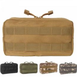 Holsas Tactical Molle Belt Pouch Bag Military Bag Magazine Packle impermeable Bolsas deportivas Case de teléfonos celulares para chaleco de mochila