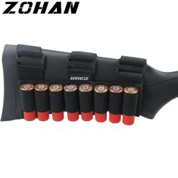 Holsters Zohan Ammo Shell Pouche 5/8/9 Rounds Tactical Shotgun Shell Cartridge MOLLE BOTSTOCK BULLED POUR POUR CHASSEM