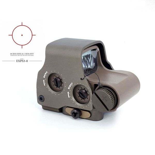 Holy Warrior S1 EXPS3 NV Fucntion 558 Red Dot Sight Hunting Holographic Scope W / Original Logo Sign Marquage POPtactical Gear